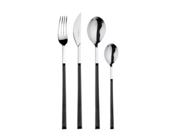 Pro Black mat 18/10 Tafelvork L210xH2,5mm