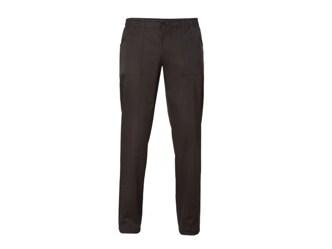 Enoch pantalon de cuisinier coton noir taille XL