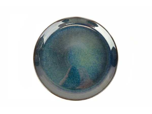 Prato Darkblue bord rond coupe D270mm
