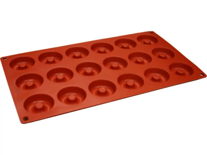 Flexipad silicone mould Mini-savarin 18 Ø40xH12mm