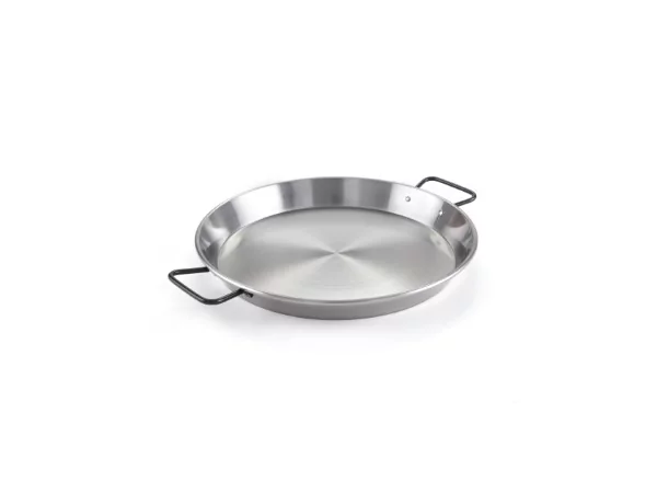 Paella pan steel induction D380xH50mm