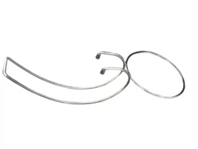 Porte-seau inox D200xL495mm