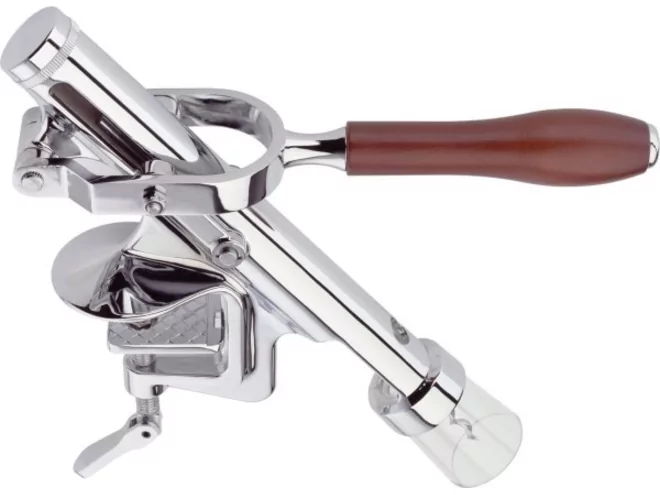 Sieger kurkentrekker tafelmodel chroom L530xB70mm