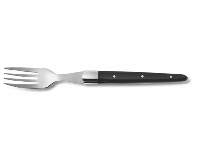 Comas Acrilic fourchette à steak noir 210mm