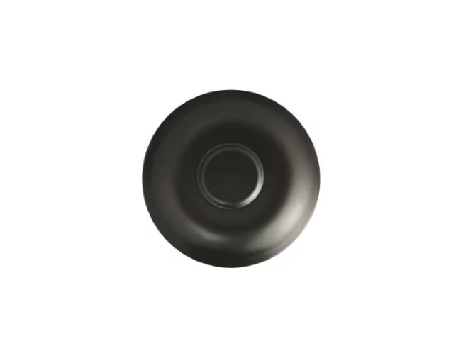 Aroma Matt Black ondertas zwart voor espressotas D120mm