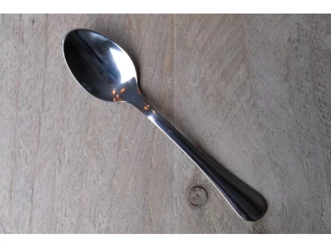 Take away 18/0 koffielepel L136xH2mm