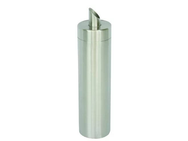 Suikerdispenser inox 18/10 H135mm Ø 35mm OP=OP