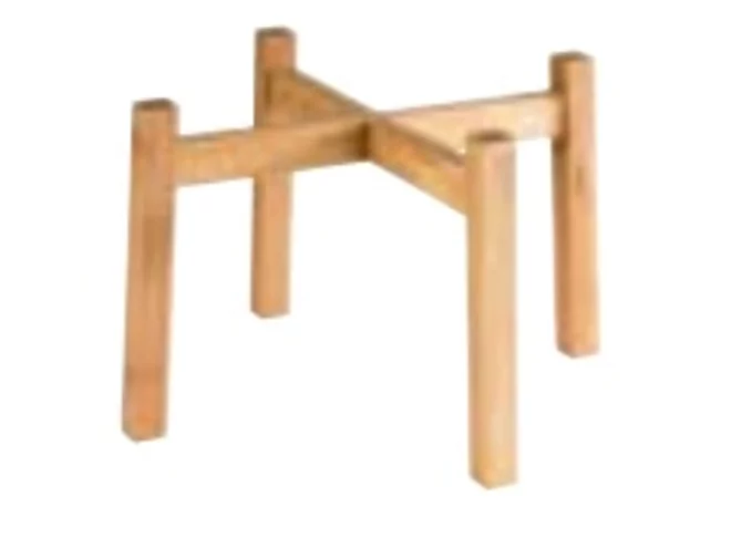 Support en bois pour boule à ponche D175xH140mm