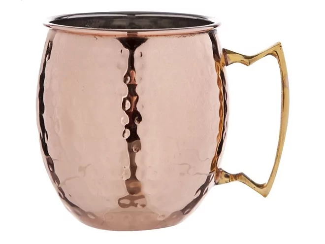 Mok cuivre hammered Moscow mule Ø90xH100mm 500ml