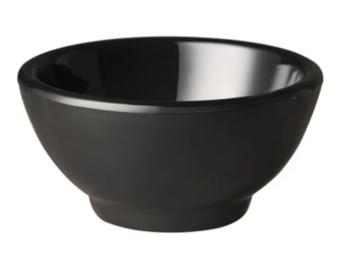 PURE melamine kommetje rond Ø55mm H40mm zwart