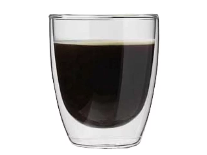 Espresso dubbelwandig glas D60xH70mm 80ml