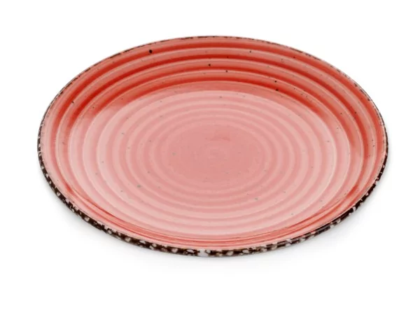 Gural Ent rouge assiette plate D210mm