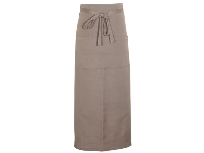 Papillon kelnerssloof katoen 100x95cm 3zak beige Op=OP