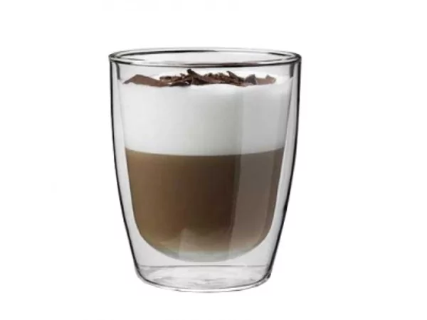 Papillon Capuccino dubbelwandig glas D87xH105mm 300ml