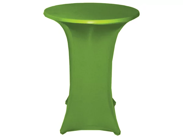 Papillon Mars Statafelrok stretch+cover fluo groen met rits