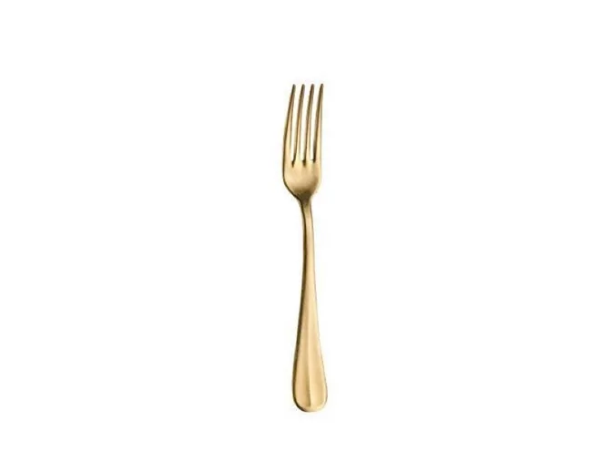 Baguette 18/10 vintage gold tafelvork 3mm