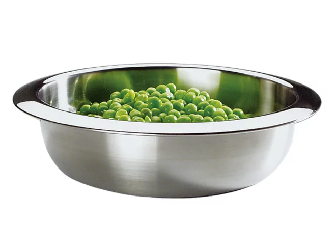 Vegetable bowl round, stainless - 190mm H45mm