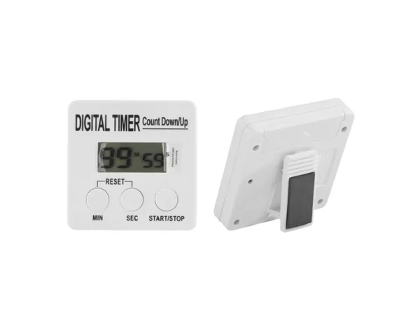 Lacor Kitchen timer digital 2 timers alarm 105x70mm