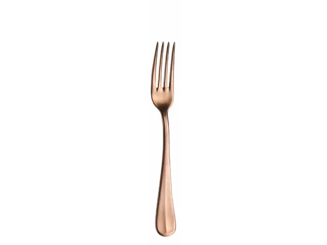 Baguette 18/10 vintage copper tafelvork 3mm
