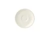 Apple saucer for coffee/cappuccinocup white p/pc.