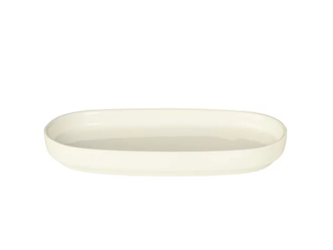 Gural Bilbao ivory oval plate L190mm