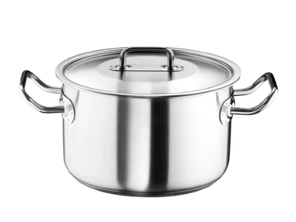 Kookpot met deksel 18/10 D240xH240mm 10.75L