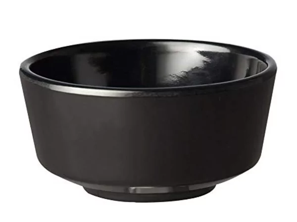 Melamine Float kom Ø90-H45mm-150ml zwart op bestelling