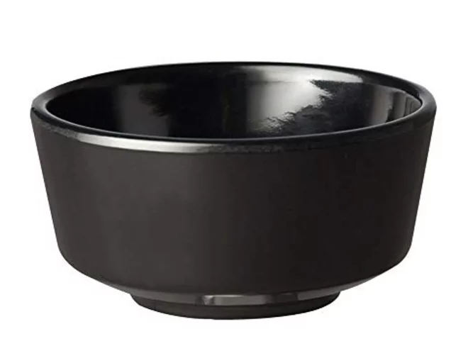 Mélamine Float bol Ø90-H45mm-150ml noir sur commande