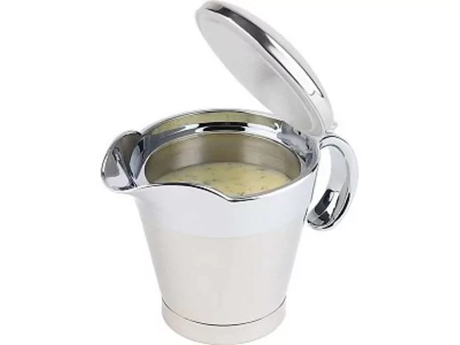 Isulated sauce boat double wall Ø190x125-H130mm-0.40L