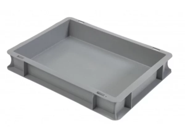 Bac empilable poignées de fermeture L400xB300xH70mm