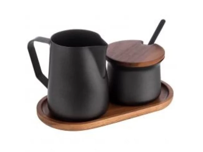 Melkpotje 350ml + suikerpotje set L190xB100xH105mm