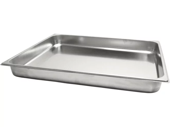 Gastronormbak inox -2/1-20mm  650x530mm