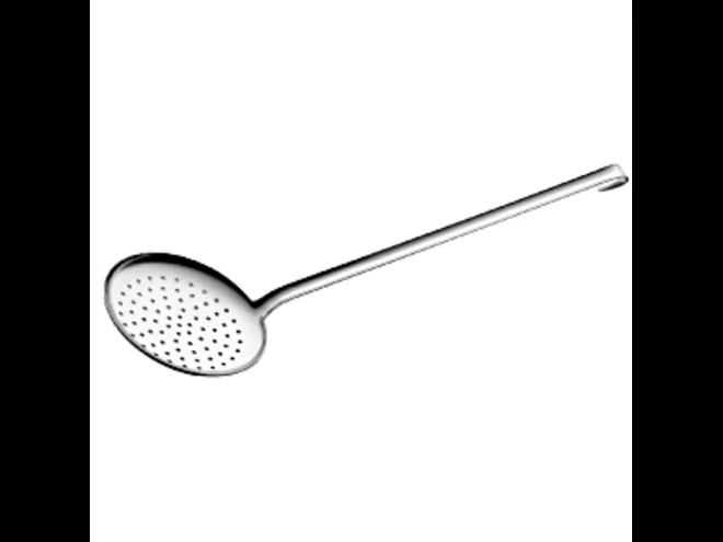 Pintinox schuimspaan inox 18/10 monobloc 120mm L380mm