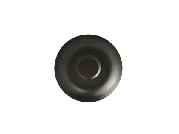 Aroma Matt ondertas zwart voor koffie D140mm