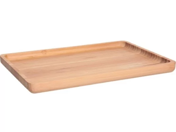 Rectangular tray wood bambu 290x180mm