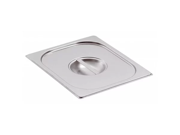 Gastronorm lid 18/8 stainless - 1/2