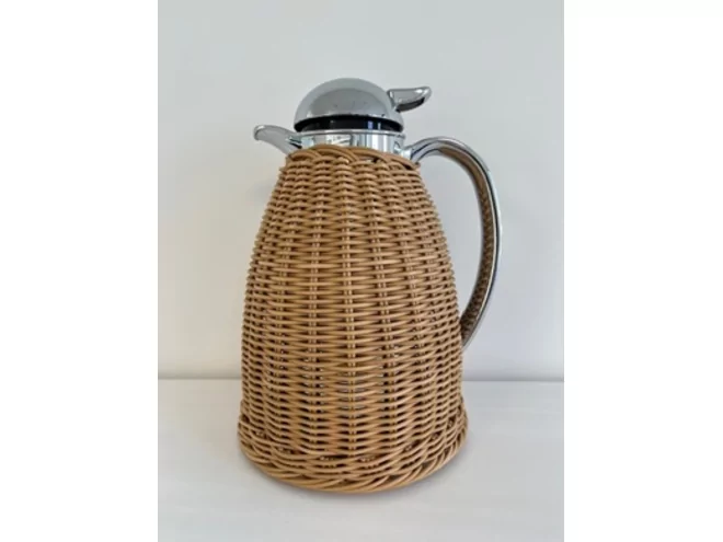 Lot isoleerkan met beige korf 1L