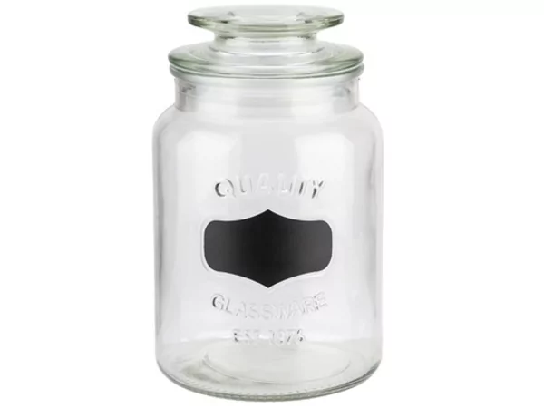Canister with lid D120xH210mm 1.5L