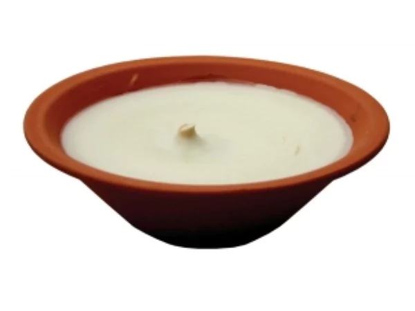 Spaas Tuinschaal  Royal flame ivoor Ø230mm 13uur