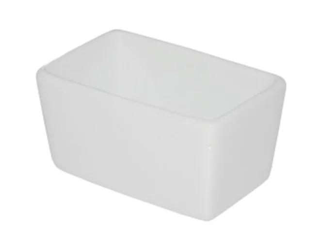Bowl mini rechthoekig L80xB50xH40mm 80ml