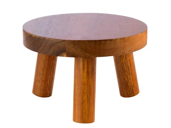 Buffet stand acacia wood Ø150-H100mm