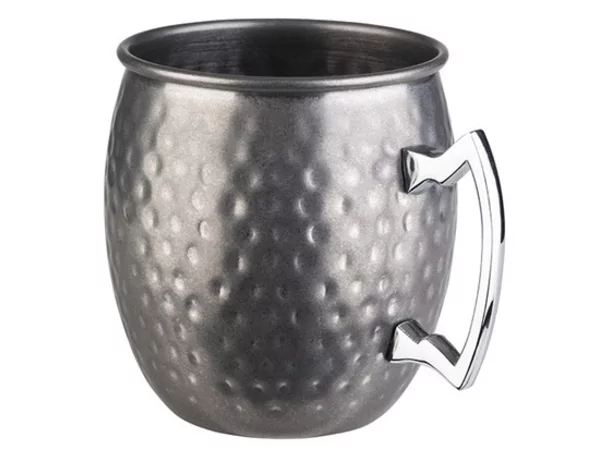 Moscow Mule Mok inox hammered antik 500ml D90xH100mm