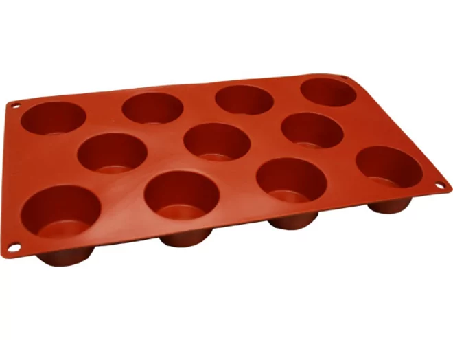 Flexipad siliconen vorm Mini-muffin 11 Ø50xH28mm