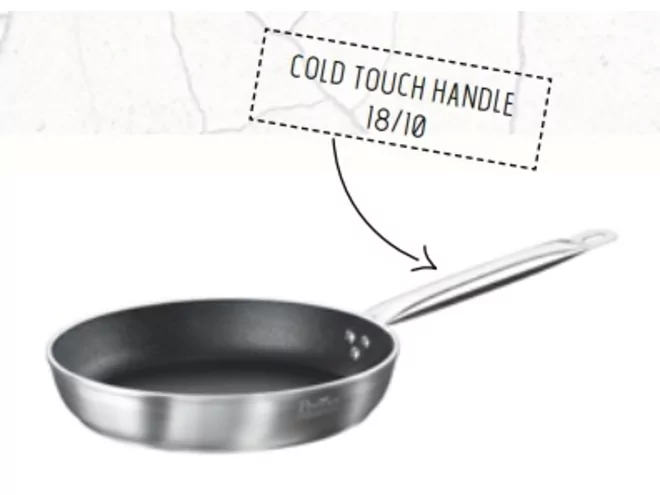 Pintinox pro induction antikleef braadpan D280mm