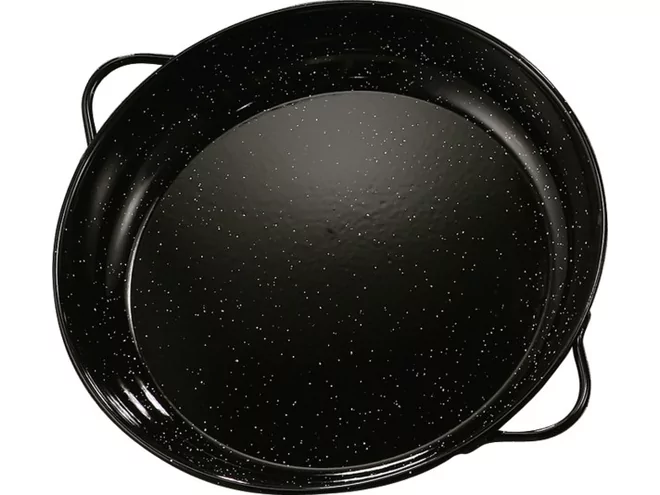 Paella pan anamelled D200xH40mm