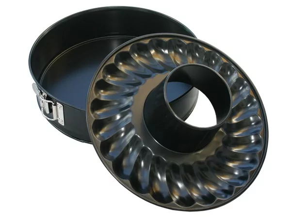 Springvorm 2 bodems anti-kleef D26mm