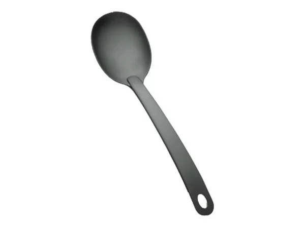 Black nylon serveerlepel L305mm max 210°C