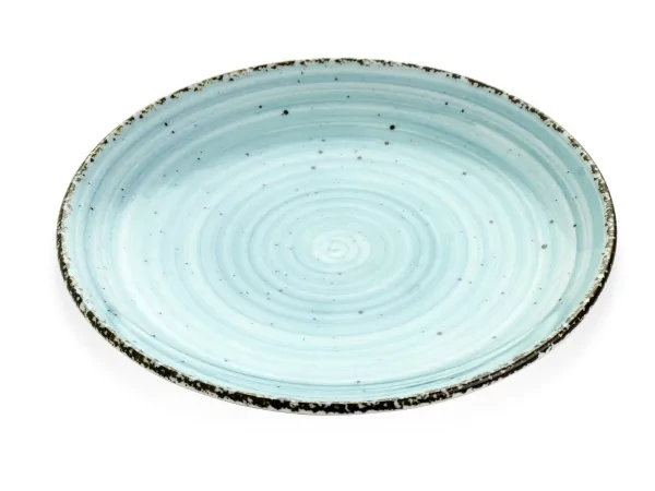 Gural Ent Blauw plat bord D270mm