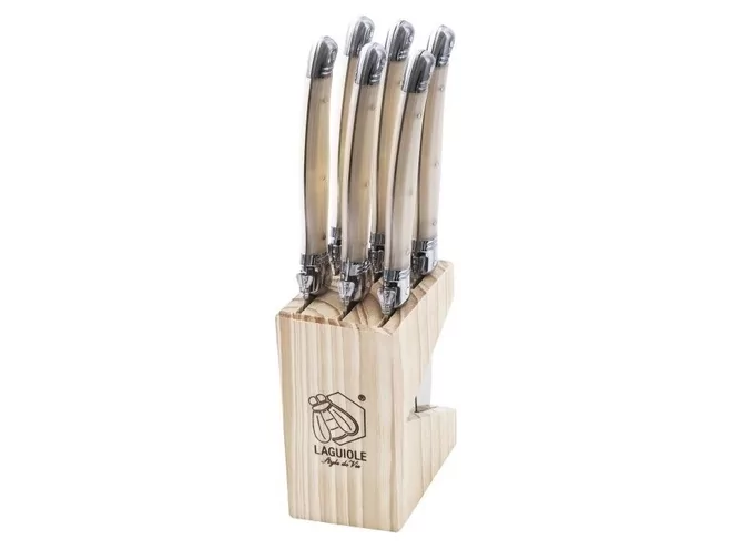 Laguiole couteau steak perle L230mm p/pc