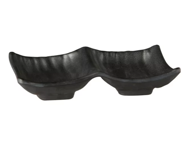 ZEN bowl melamine duo 140x90xH25mm noir